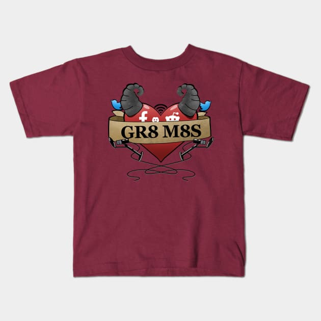 GR8 M8S Kids T-Shirt by crumblyBiscuit